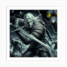 Witcher 3 Art Print