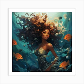 Mermaid 2 Art Print