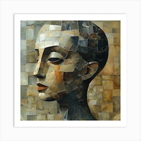 Woman'S Head Art Print