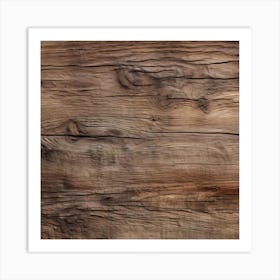 Wood Texture Art Print