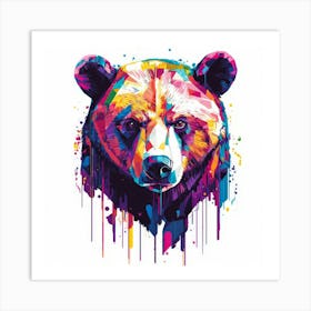 Bear Painting Art Print