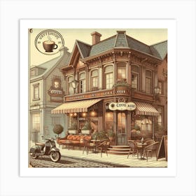 Coffee Shop 5 Art Print