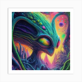 Alien Art Print