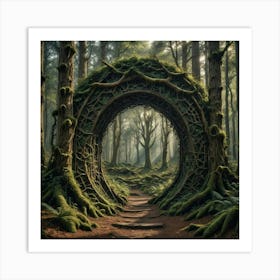 Mossy Forest Art Print