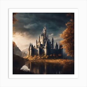 Castle In The Sky 4 Art Print