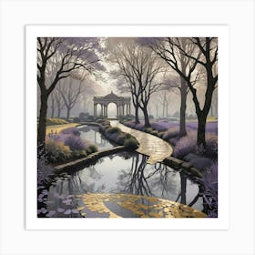 palladian pathway Art Print