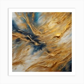 Abstract Painting 49 Art Print