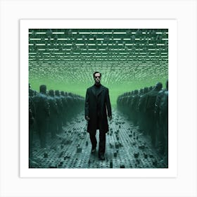 Matrix Art Print