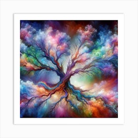 Binary Tree 1 Art Print