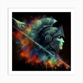 Spartan Warrior 25 Art Print