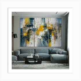 Abstract Painting 5 Art Print