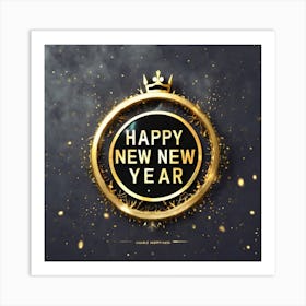 Happy New Year 28 Art Print