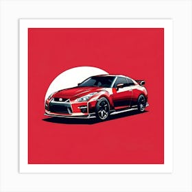 Nissan Gtr 2 Art Print