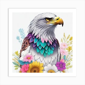 Eagle Luck Art Print