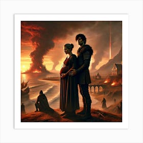 Children Of The Flame Art Print