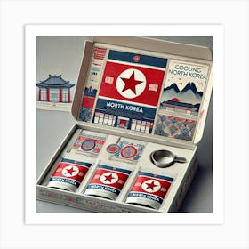 Inside North Korea Product Packaging Art Print