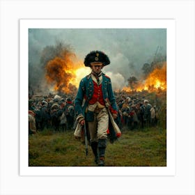 Soldier In Uniform Art Print