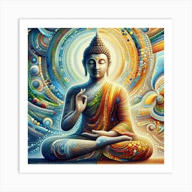 Buddha Meditation Art Print