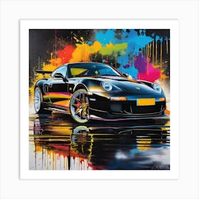 Porsche 911 10 Art Print