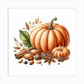 Pumpkin 3 Art Print