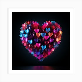 Love Neon (2) Art Print