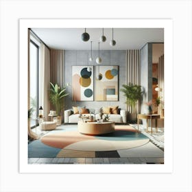 Abstract Paintings For Modern Living Spaces (1) Art Print