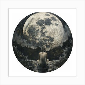 Full Moon 1 Art Print