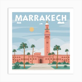 Marrakech 1 Art Print