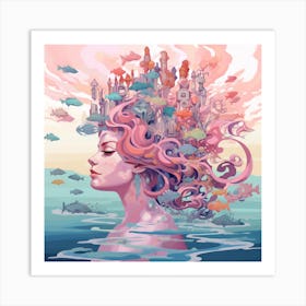 Mermaid 15 Art Print