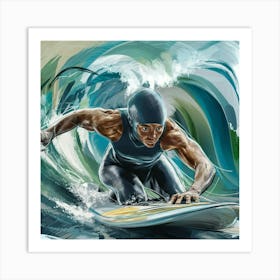 Surfer 4 Art Print