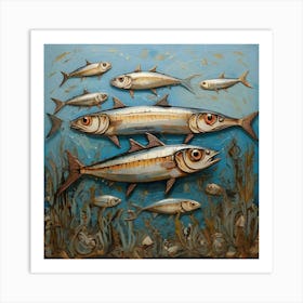 Sardines Art Print 1 Art Print