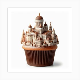 St Petersburg Cupcake Art Print