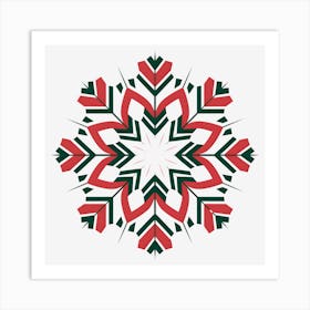 Snowflake Art Print