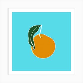 Orange Art Print