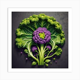 Cauliflower Art Art Print