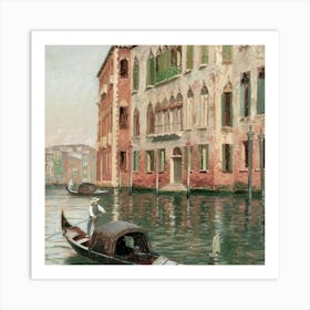 Cities Venice 456 3 Art Print