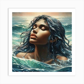 Mermaid 9 Art Print