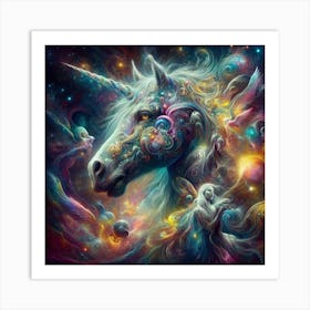 Unicorn 7 Art Print