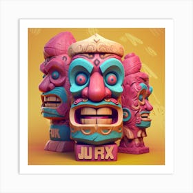 Totem Art Print