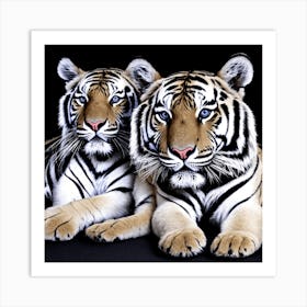 Tiger Eyes Art Print Art Print