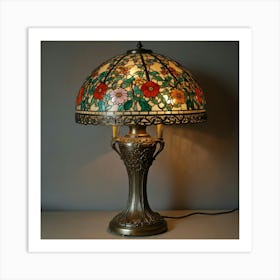 Tiffany Lamp Art Print