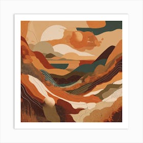 Landscape Painting Art Print