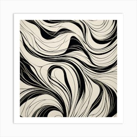 Abstract Swirls, 245 Art Print