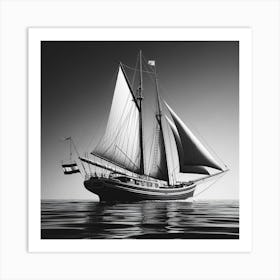 Sailboat Art Print