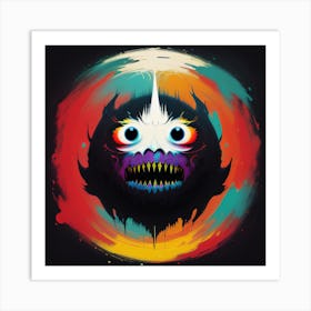 Monster'S Head Art Print