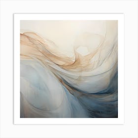 AI Aethereal Hues Harmony Art Print