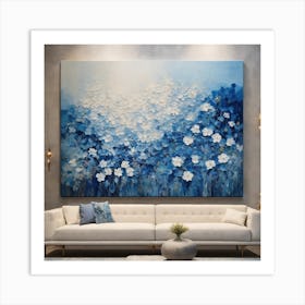 Forget-me-nots 3 Art Print