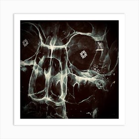 Skull And Crossbones Art Print