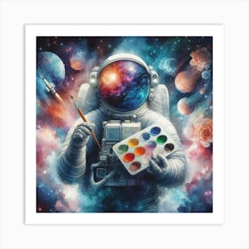 Space Artist Art Print