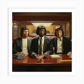 Pulp Fiction Art Print 3 Art Print